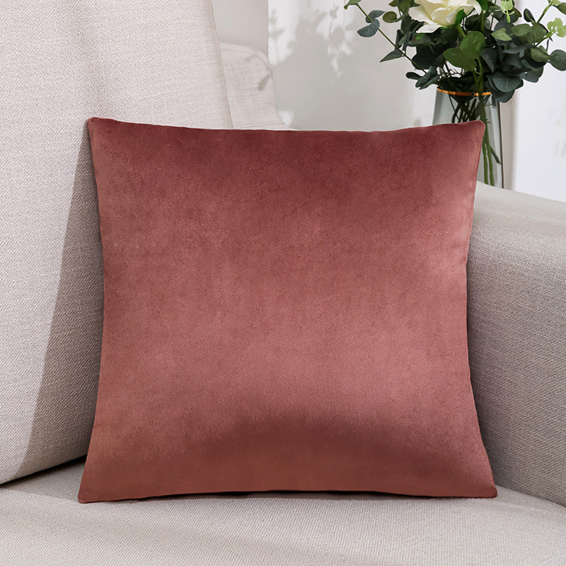 Luxe Velvet Square Cushion Cover with Concealed Zipper