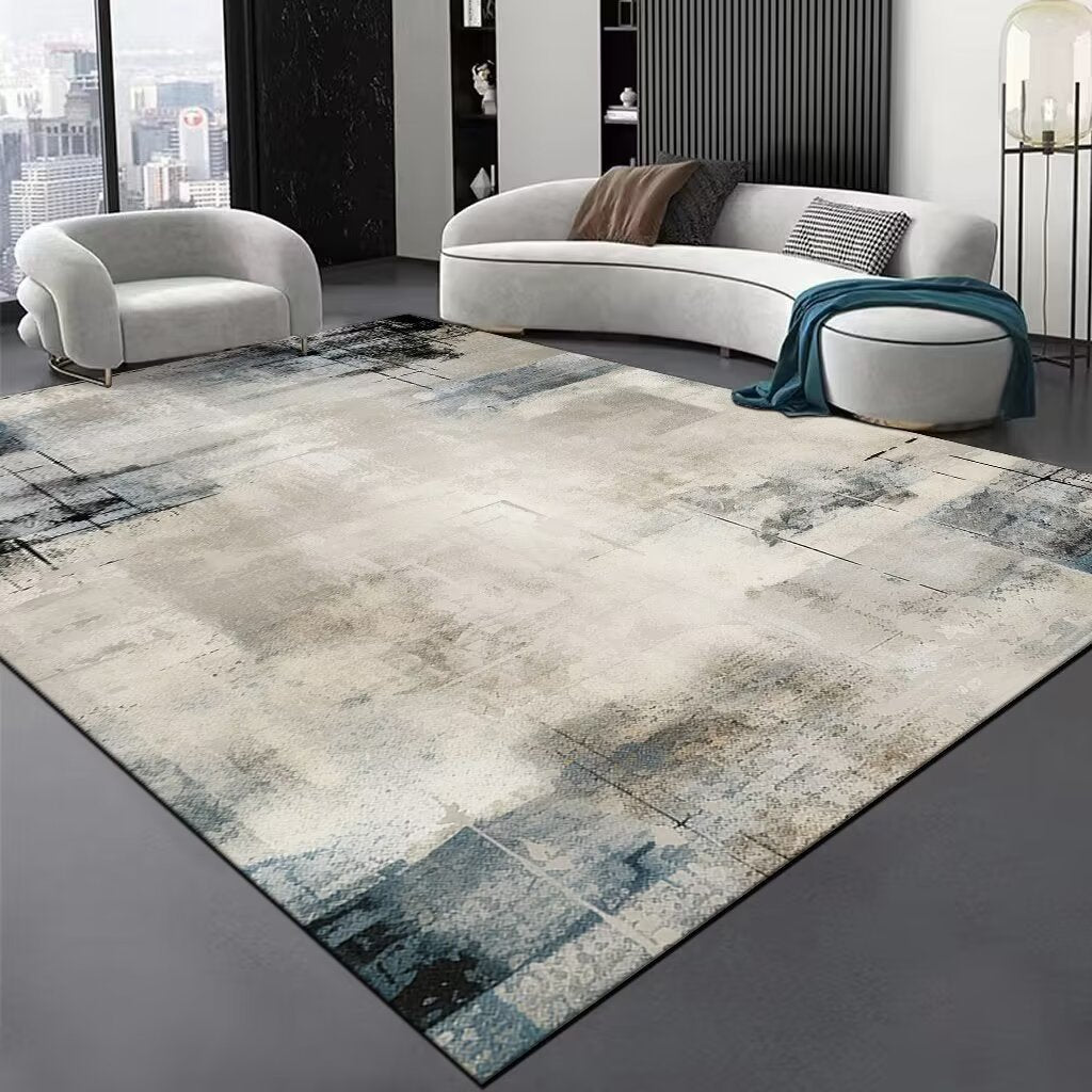 Contemporary Wave Pattern Area Rug Stornfield