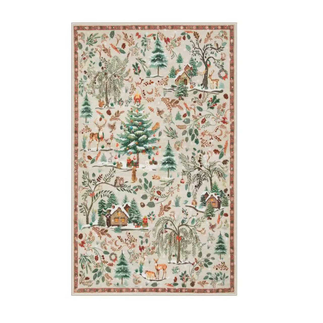 Festive Holiday Runner Rug
