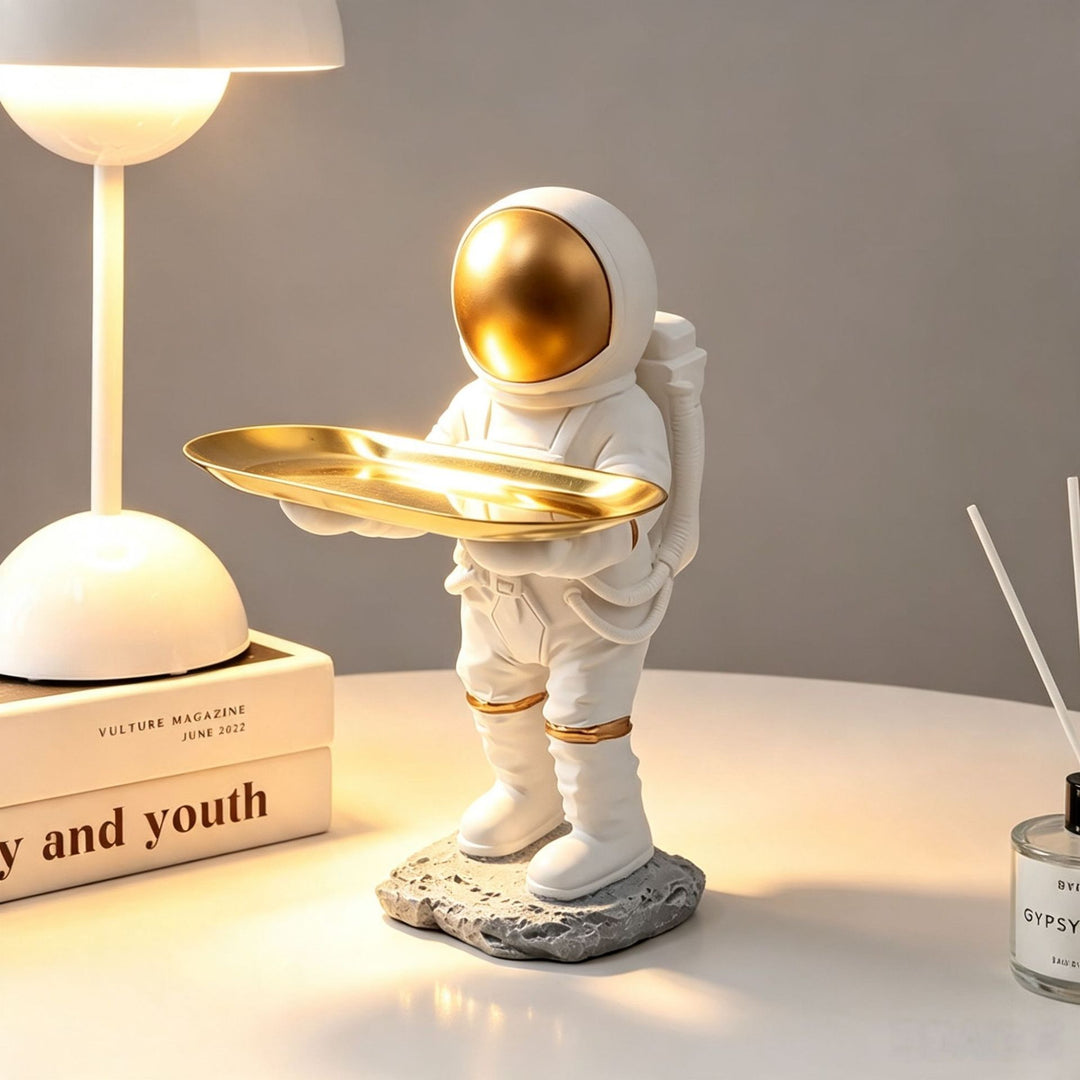 Astronaut Serving Tray Holder for Home Display
