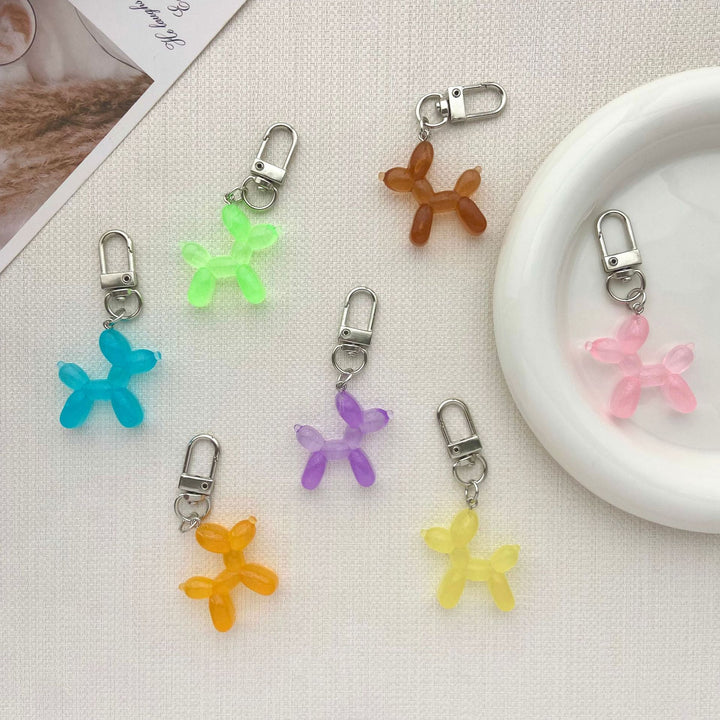 Playful Balloon Animal Keychain Stornfield