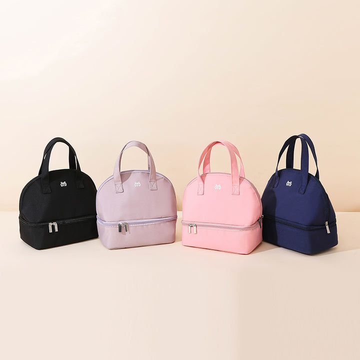 Women's insulated cooler bag with practical double zip design Stornfield