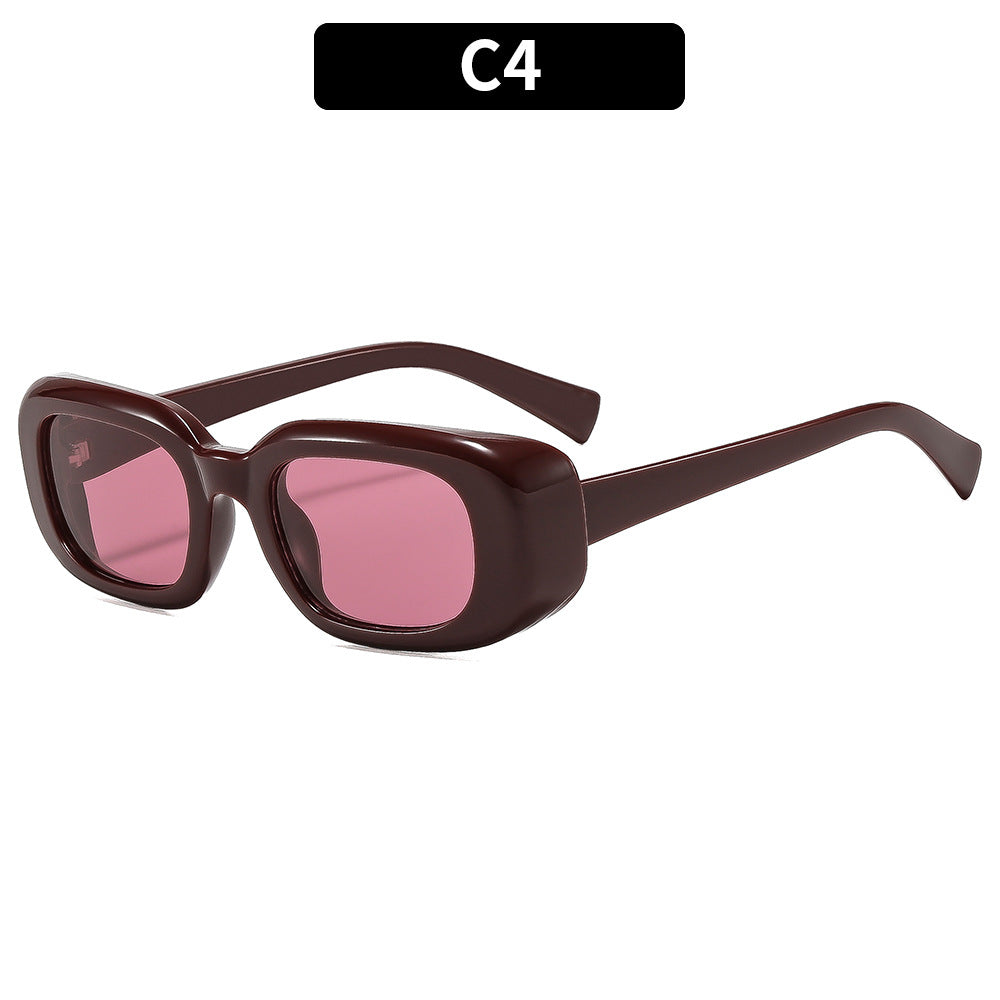 Fashion-Forward Rectangular Sunglasses