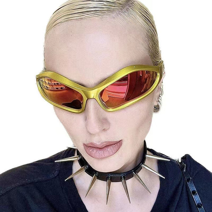 Women's Sporty Sunglasses with Aerodynamic Design Stornfield