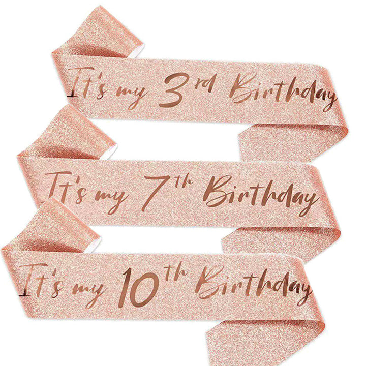 Ladies Festive 10th Birthday Decoration Ribbon Stornfield