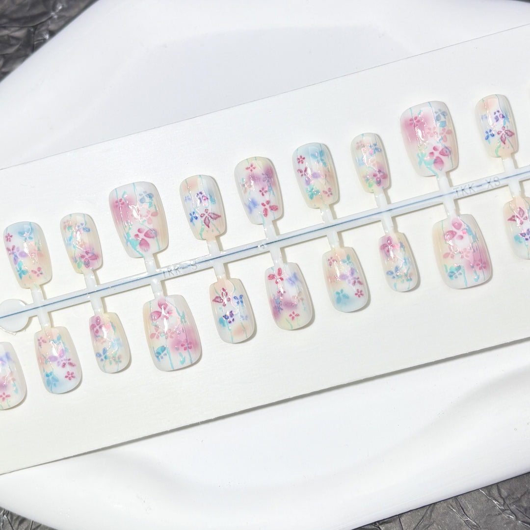 Elegant Ombre Art Press-On Nails