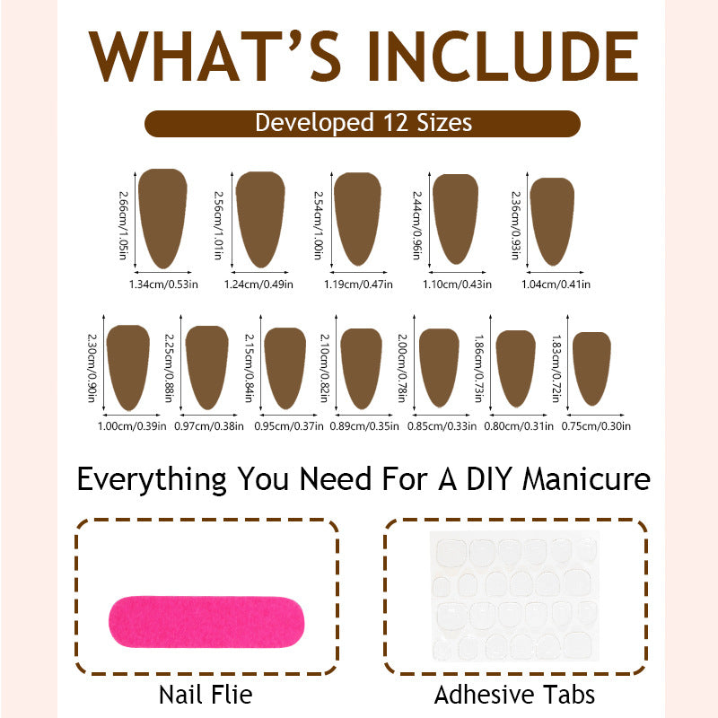 Creative nail set with leopard design and glitter accents Stornfield