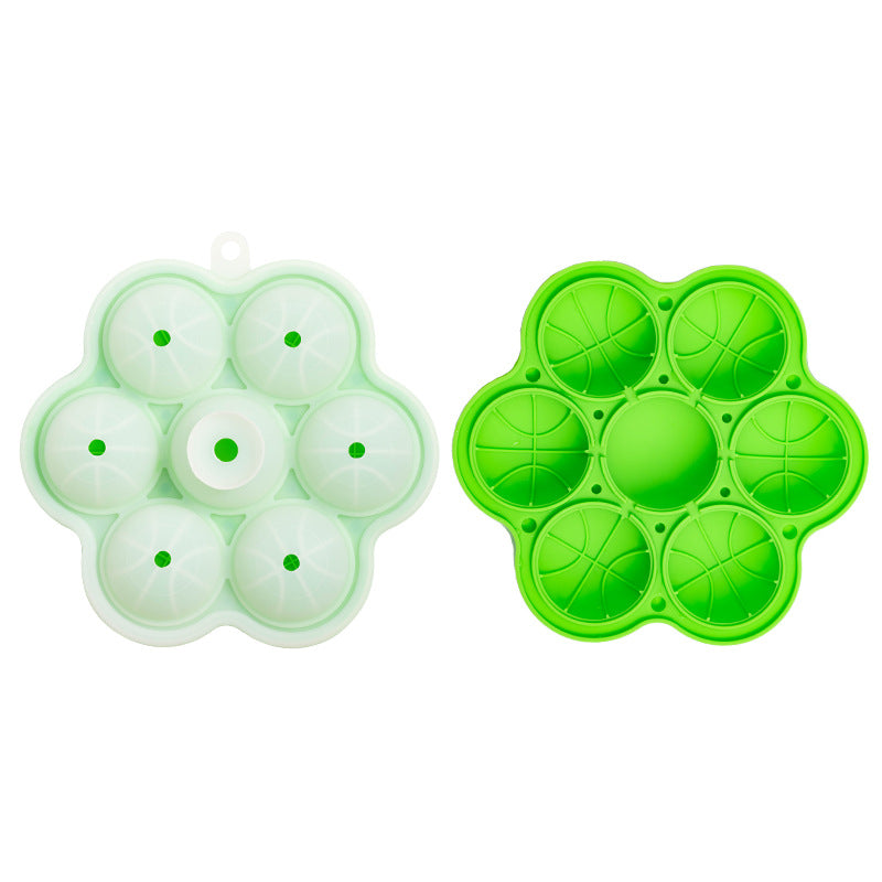 Silicone Ice Cube Tray with Basketball Design Stornfield
