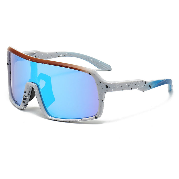 Ladies fashionable sunglasses in a futuristic design with large lenses Stornfield