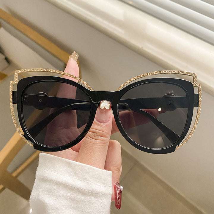 Women Cat-Eye Sunglasses with Sparkling Detail Stornfield