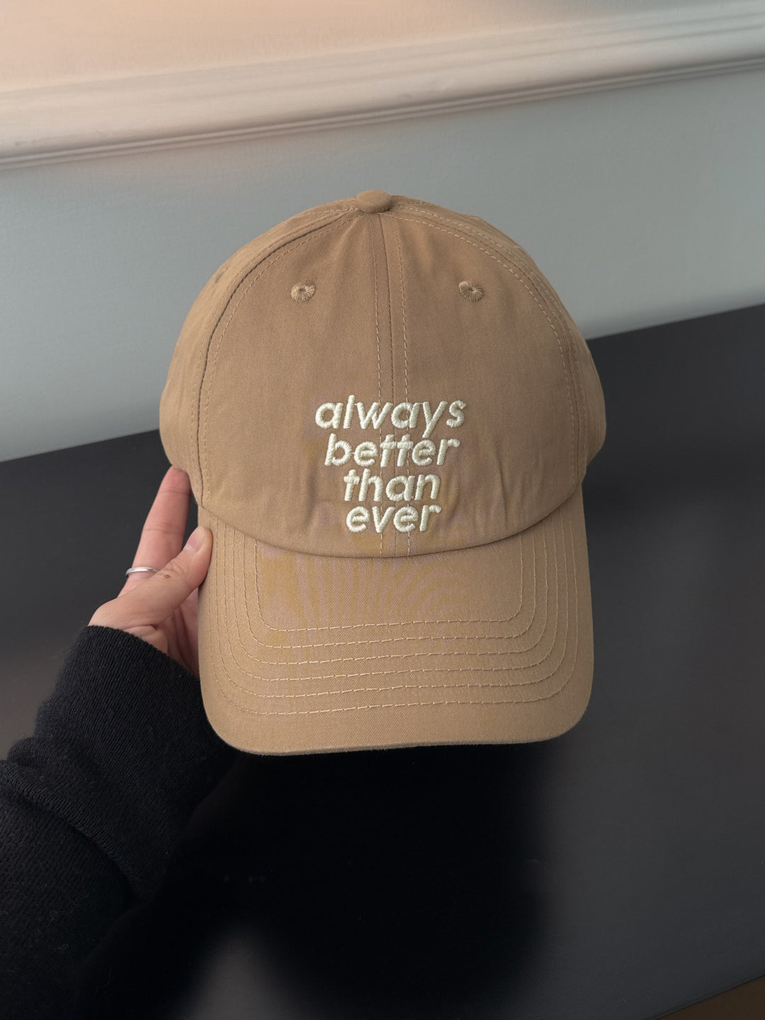 Embroidered Statement Cap