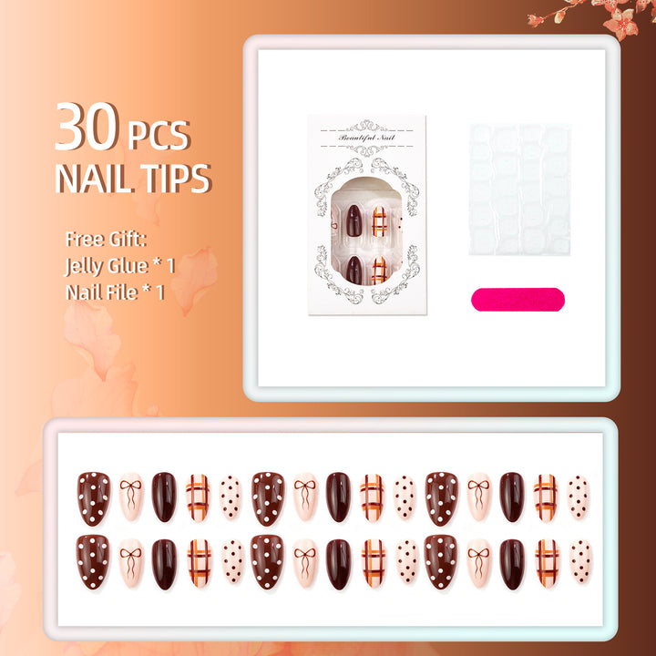 Premium Artistic Press-On Nail Set