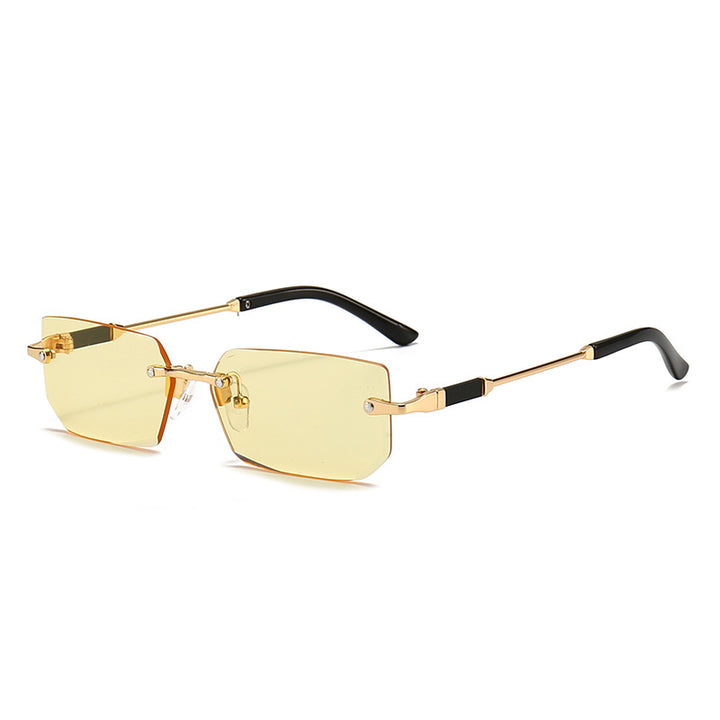 Ladies elegant and fashionable sunglasses with transparent frame Stornfield