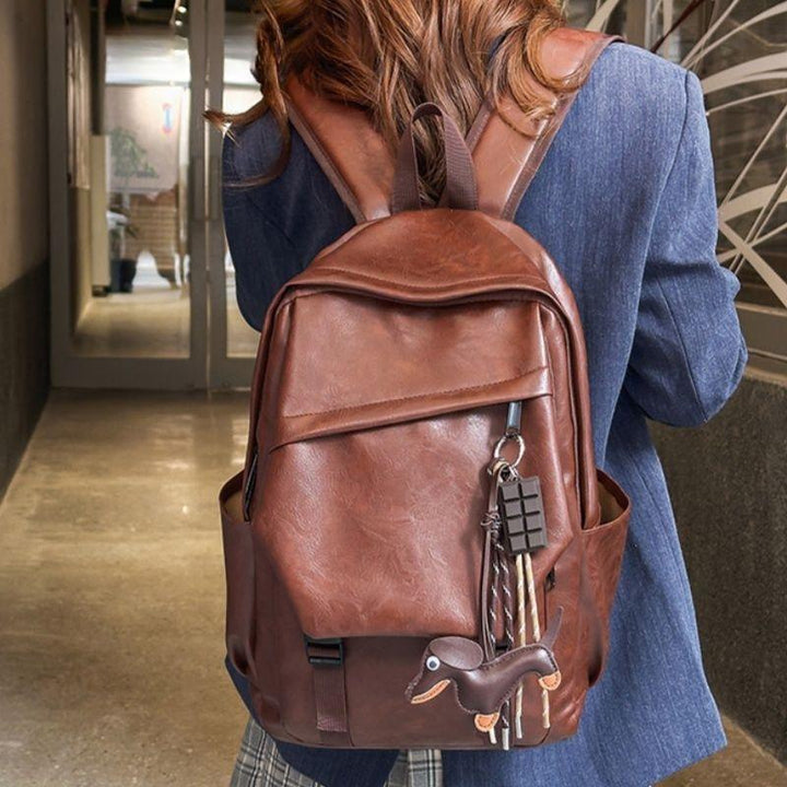 Minimalist Leather Backpack Stornfield