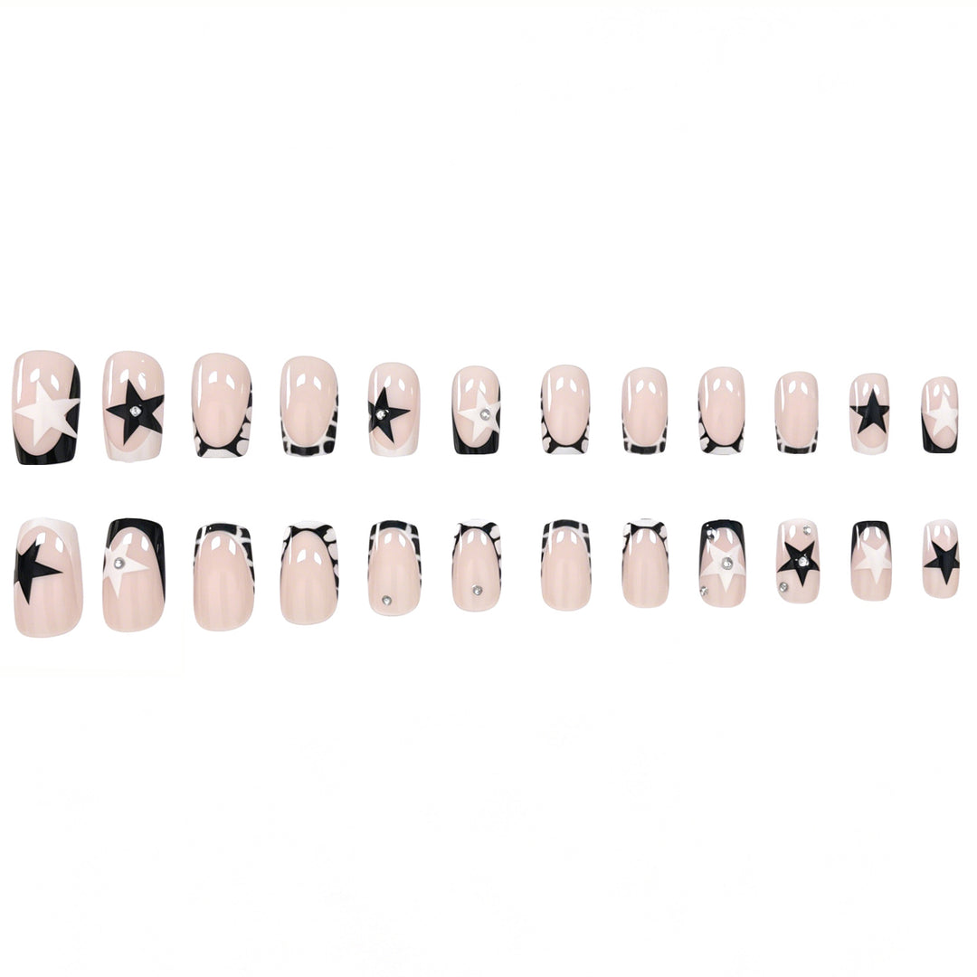 Elegant Artistic Gel Nail Extensions Stornfield
