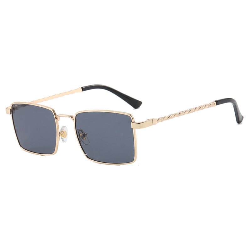 Women's square sunglasses with elegant metal frame Stornfield