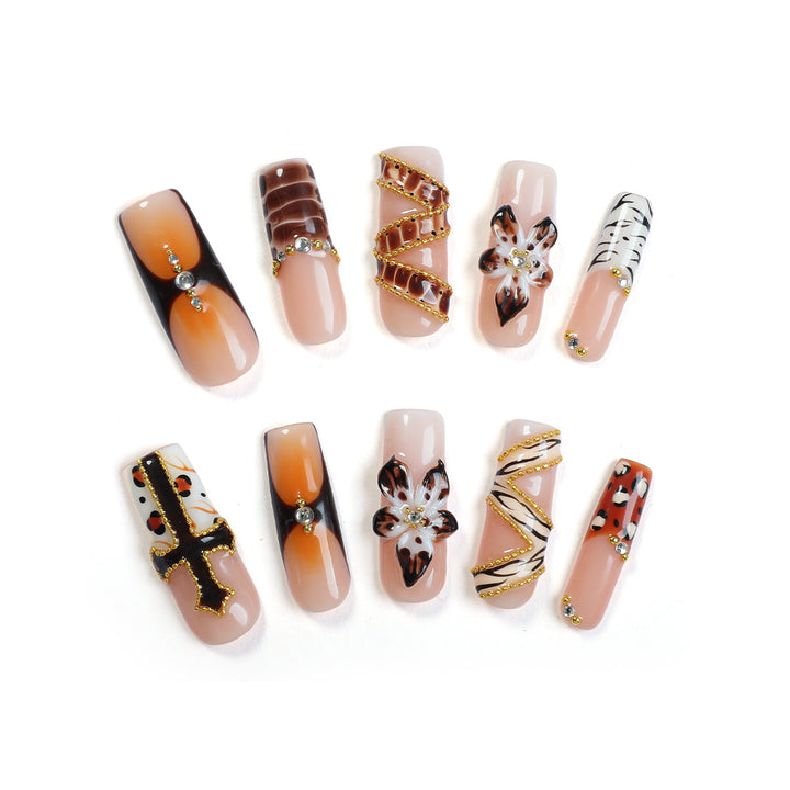 Creative Nail Art Set with Stylish Designs Stornfield