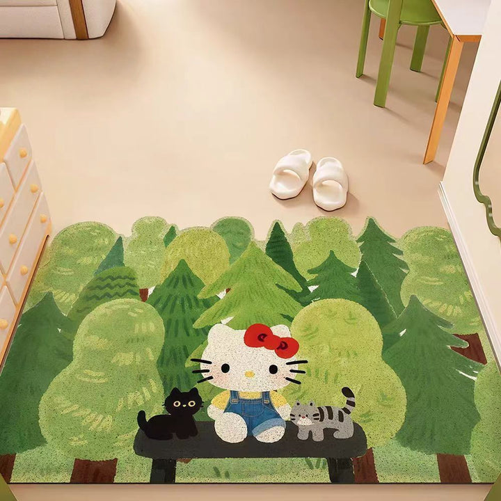 Playful Cartoon Area Rug