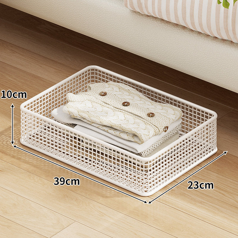 Under-Bed Rolling Mesh Storage Drawer with Locking Casters
