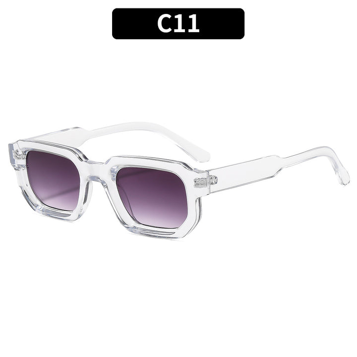 Trendy Angular Frame Sunglasses