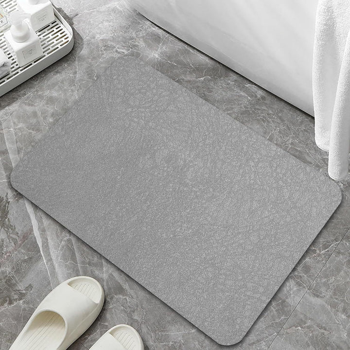 Modern Textured Bath Mat Stornfield