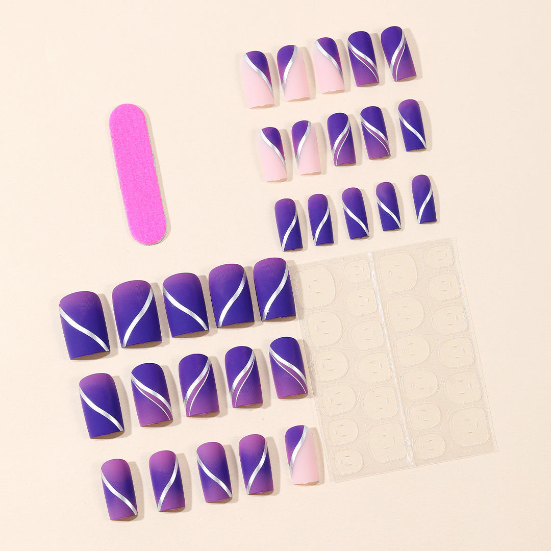 Stylish Matte Finish Nail Art Extensions Stornfield