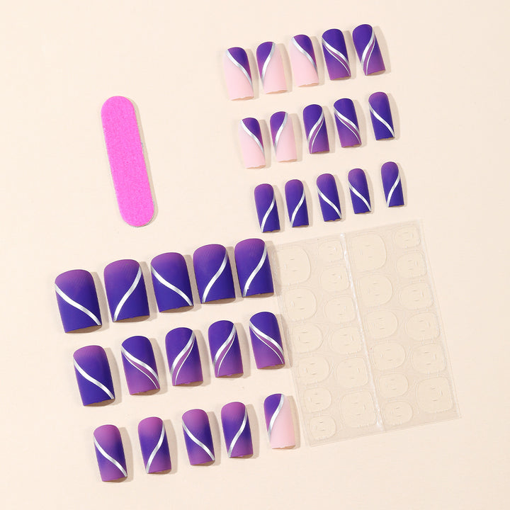 Stylish Matte Finish Nail Art Extensions Stornfield