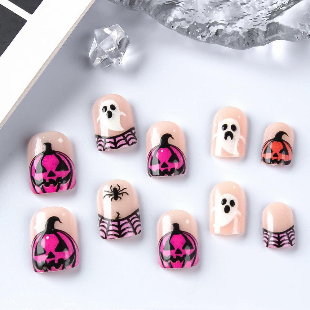 Creative Halloween-Themed Press-On Nails Stornfield 1787543208