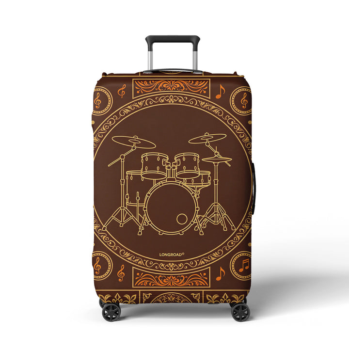 Women's suitcase with unique hand-drawn design Stornfield