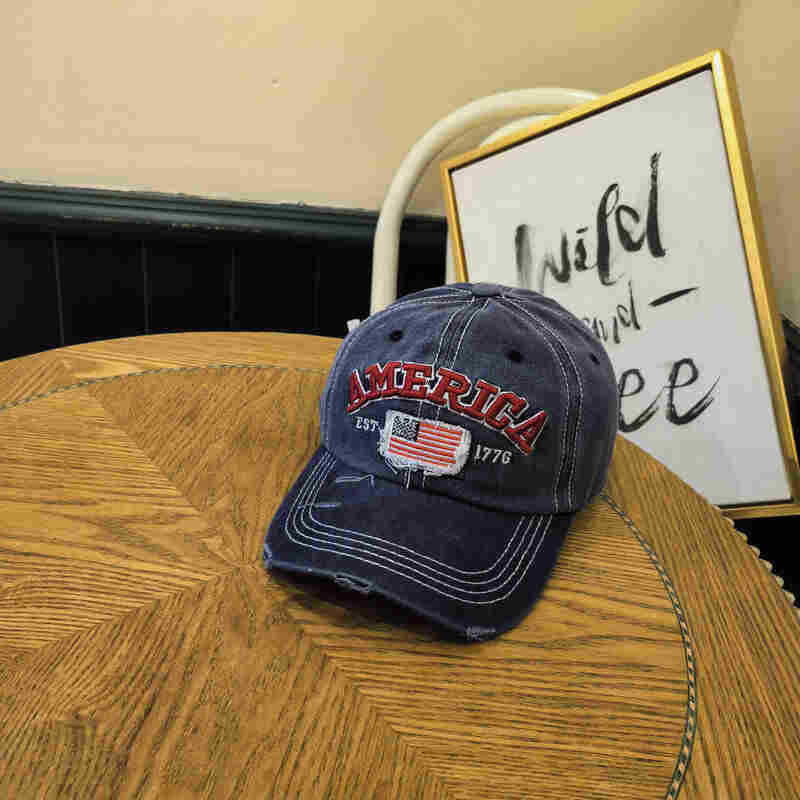 Unisex Vintage-Inspired Distressed Baseball Cap Stornfield