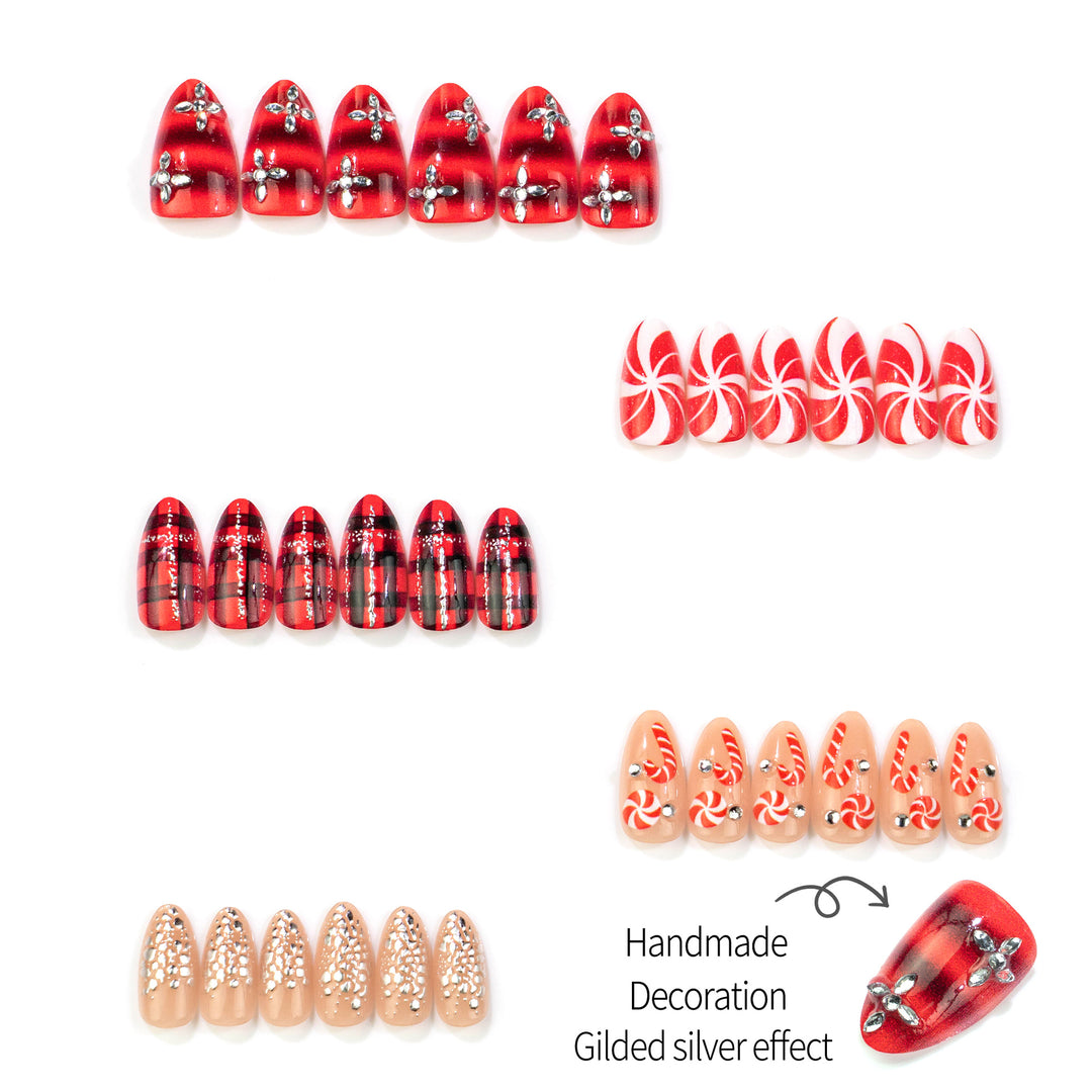 Decorative Press-On Nails