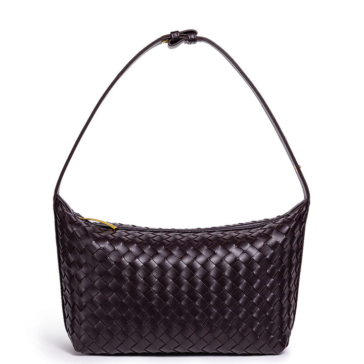Braided Vegan Leather Shoulder Bag Stornfield