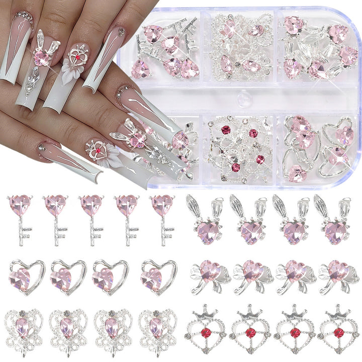 Decorative 3D Nail Art Charms Set