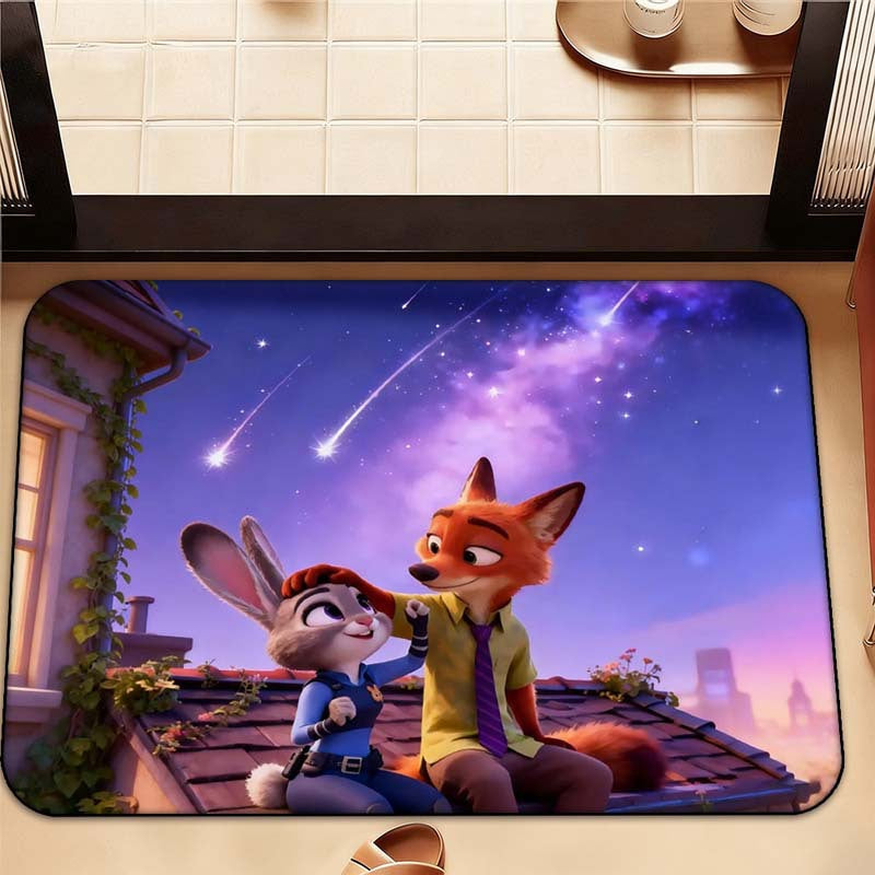 Cartoon-Themed Area Mat