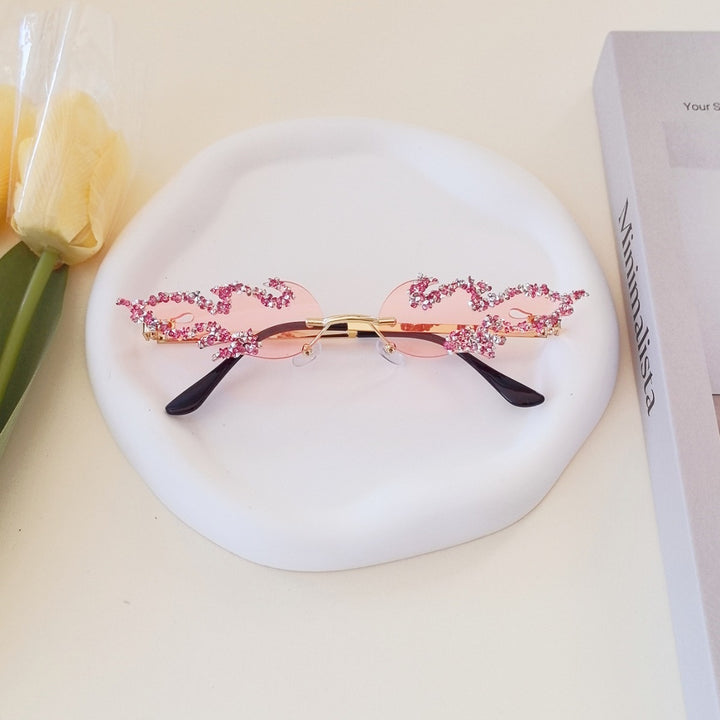 Women's extravagant design sunglasses with sparkling embellishments Stornfield