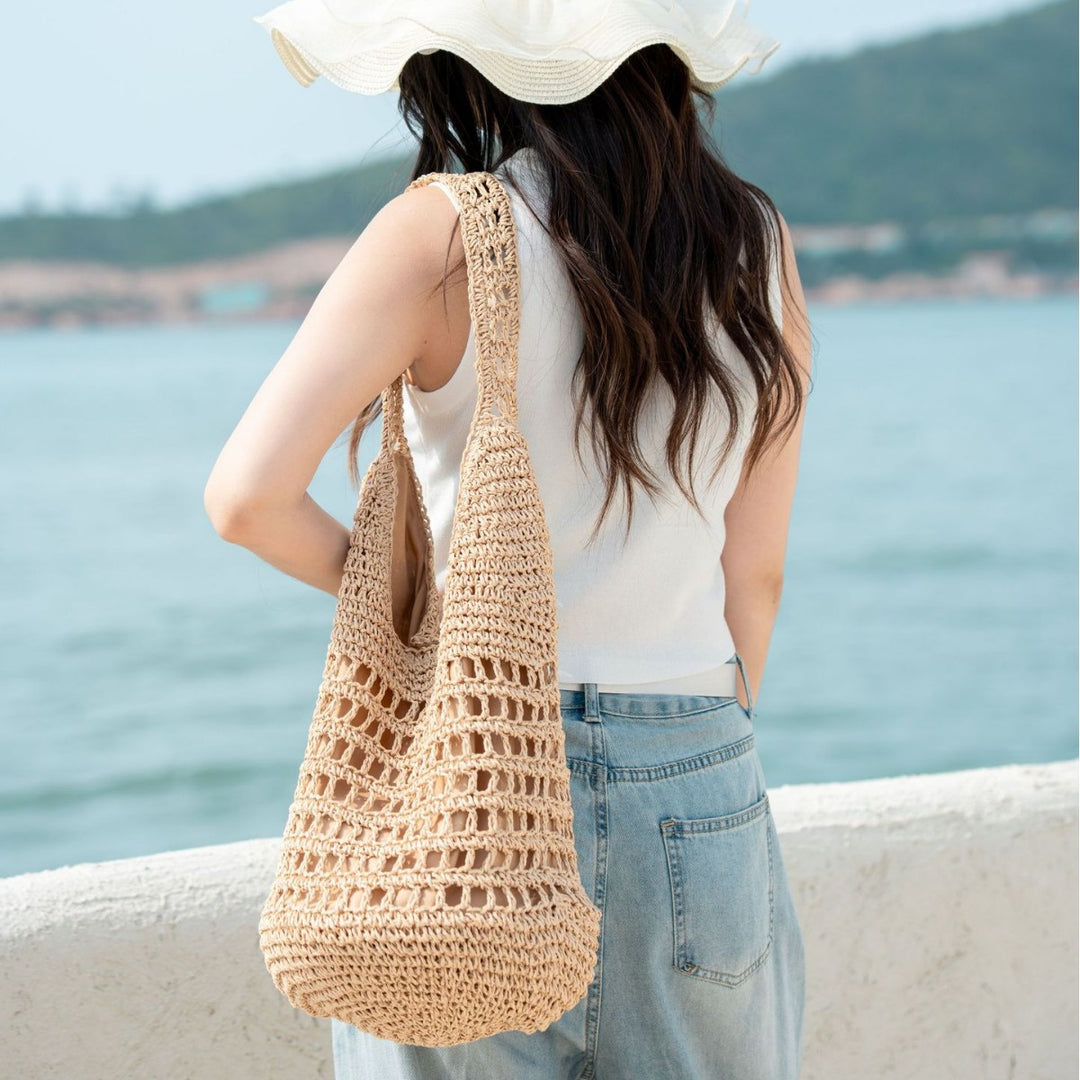 Fine Macrame Drawstring Bag Stornfield