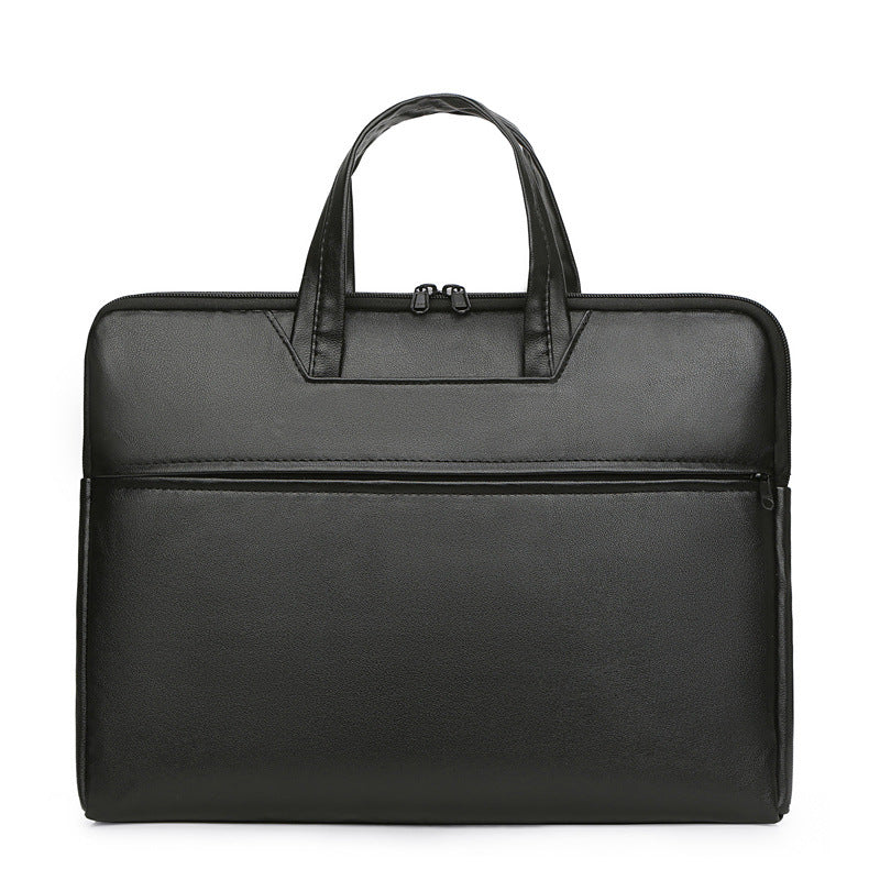 Professional Leather Document Carrier Stornfield