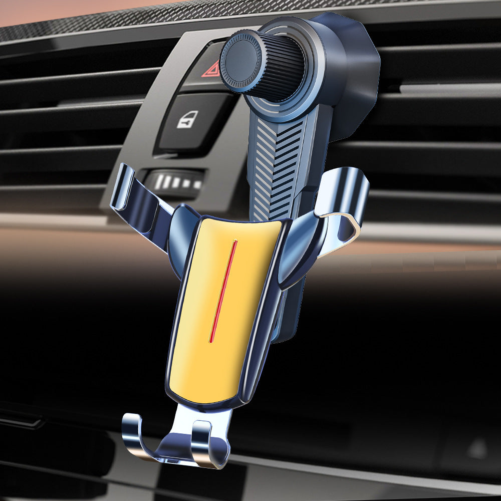 Adjustable gravity air vent smartphone car mount with full rotation joint Stornfield