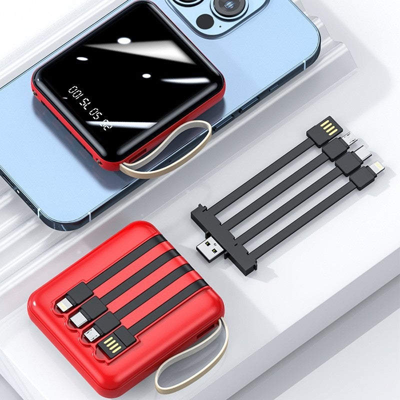 Compact power bank with integrated multi-port and digital display Stornfield