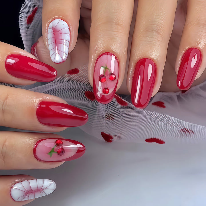 Artistic Cherry Blossom Nail Design Stornfield