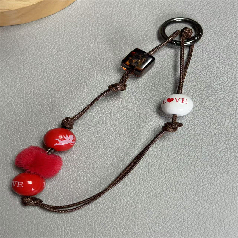 Decorative Beaded Keychain Stornfield 1790135971