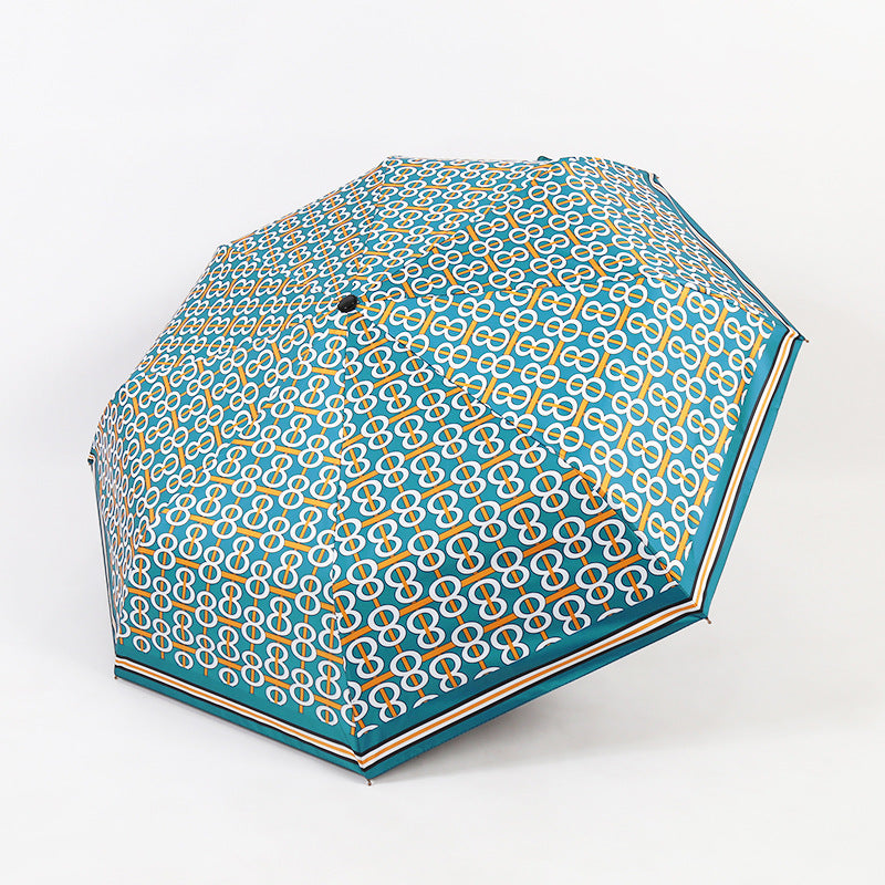 Ladies elegant umbrella with exclusive pattern Stornfield