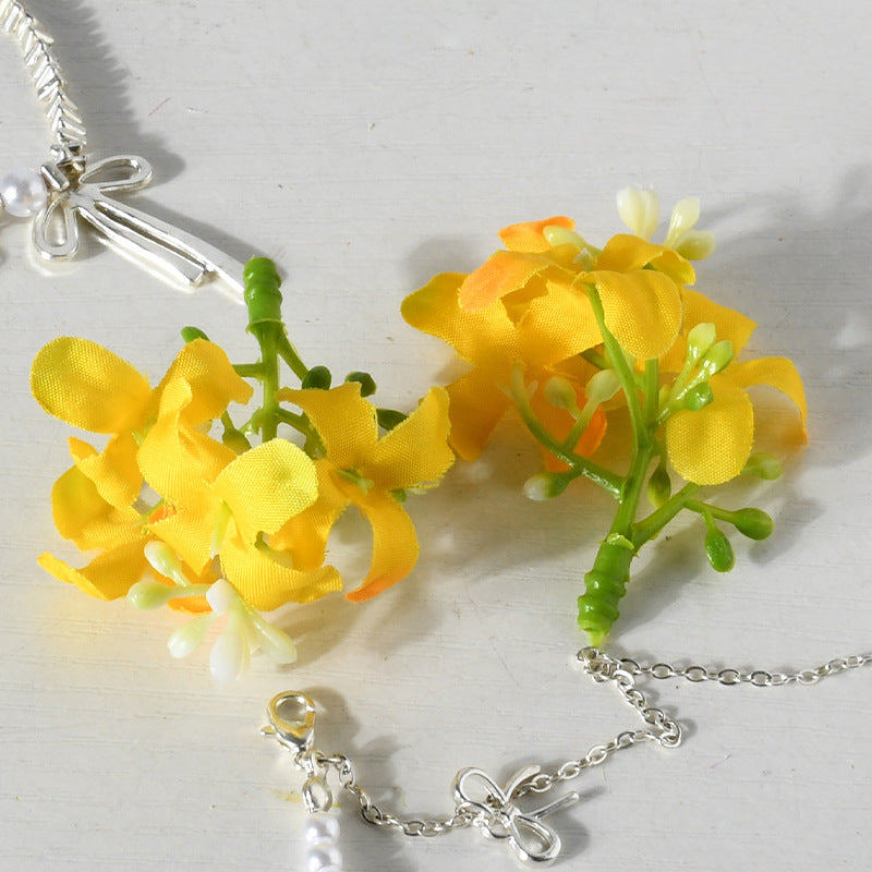 Floral Hair Clip