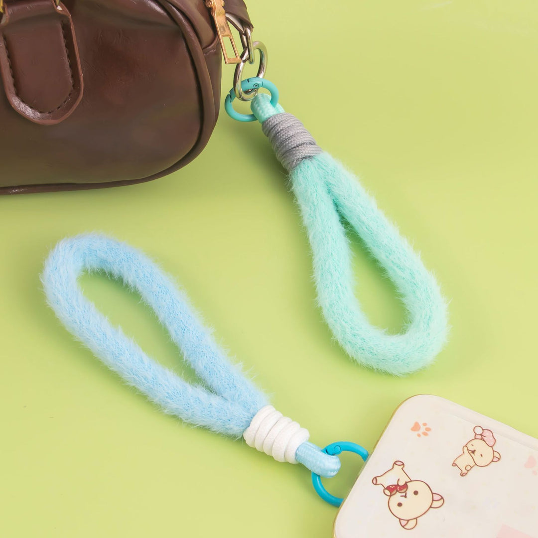 Soft Fuzzy Textured Keychain Stornfield