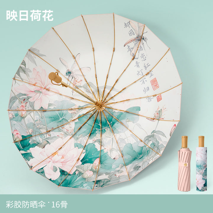 Women's umbrella with floral patterns Stornfield