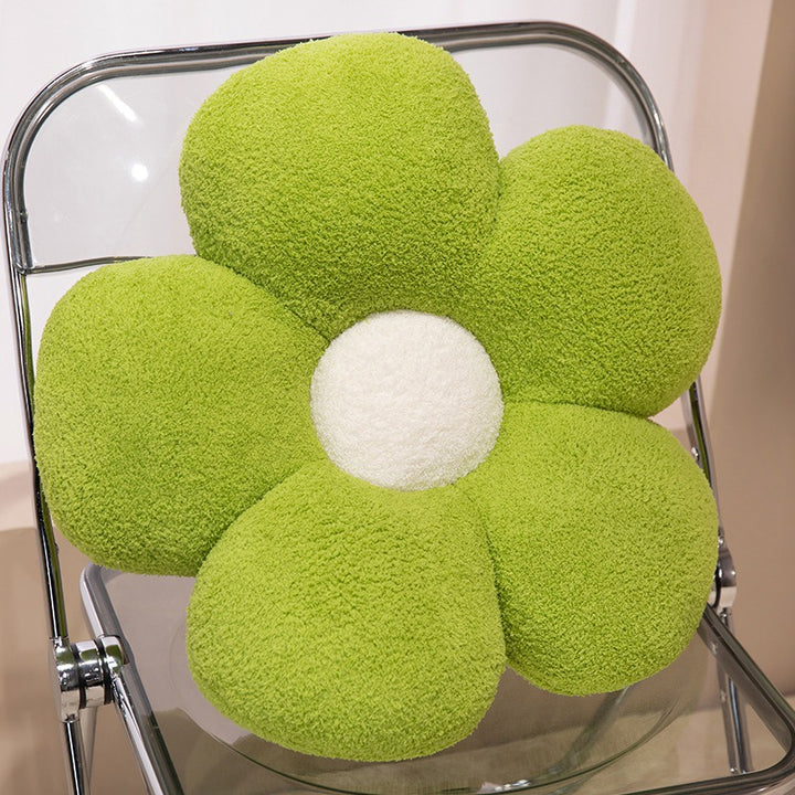 Blossom-shaped cuddle cushion Stornfield