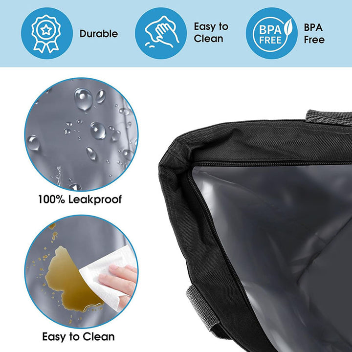 Women's cooling and shopping bag with insulated interior and durable design Stornfield
