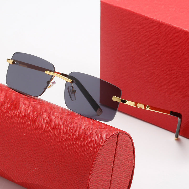 Ladies stylish sunglasses with elegant metal frame and polarized lenses Stornfield