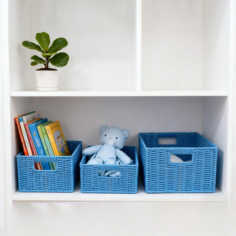 Women storage baskets made of woven material Stornfield