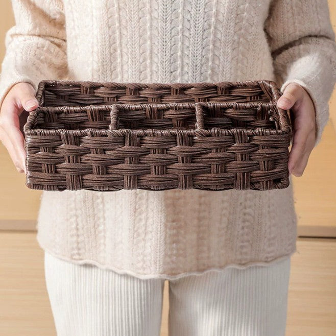 Women's Storage Basket with Compartments Stornfield
